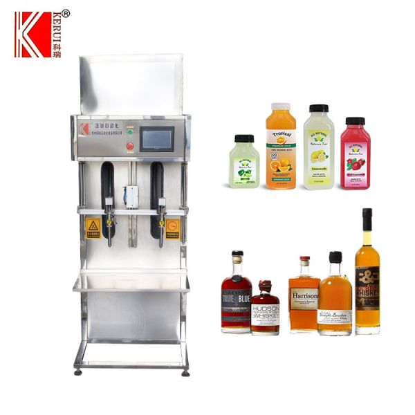 半自動酒水果汁飲料灌裝機(jī)